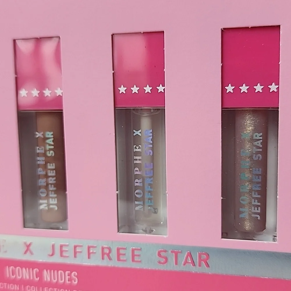 Morphe X Jeffree Star Iconic Nudes 5 Piece Mini Lip Collection